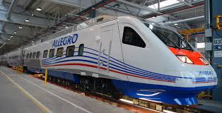 Russian Trains Trains Between Russia And Finland Helsinki St Petersburg High Speed Train Allegro In 2021 Train Train Tickets Train Travel