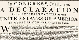 Image result for declaration of independence