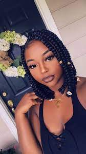 2019 Trendy Box Braids Bob Hairstyles The Installer Bob Braids Hairstyles Short Box Braids Big Chop Hairstyles