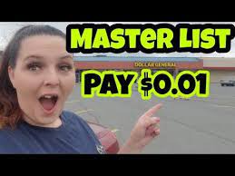 Penny Shopping Cheat Sheet For Dollar General 2019 Master List Youtube Dollar General Penny Items Dollar General Dollar General Couponing