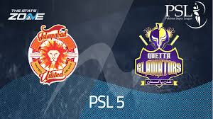 Channels for this event not listed yet please refresh or try again later ! Psl 2020 Islamabad United Vs Quetta Gladiators Preview Prediction The Stats Zone