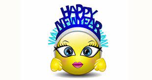 Happy New Year Talking Smiley Happy New Year Emoji Happy New Year Animation Happy New Year Lyrics