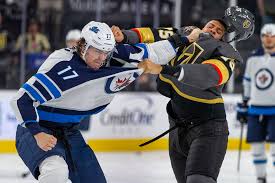 Louis , missouri , where his father, dave , was a member of the st. Winnipeg Jets Left Wing Adam Lowry 17 And Vegas Golden Knights Right Wing Ryan Reaves 75 Sc Las Vegas Review Journal
