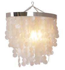 The intricate design and color compliment any outfit! Ceiling Lamp Ceiling Lamp Shell Lamp With Hundreds Of Capiz Mother Of Pearl Plates Model Tabasco 70 70x72x38 Cm