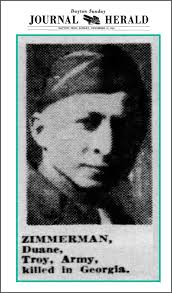PVT Duane Delbert Zimmerman (1918-1944)