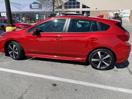 Every used car for sale comes with a free carfax report. 2019 Impreza Sport Hatchback Input Welcome Any Ideas On Upgrades Improvements Additions Subaruimpreza