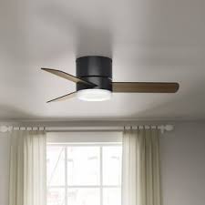 From the lowest price flush mount fans to the highest quality contemporary and elegant styles, we have the ceiling fan you want at a price you can afford. Hunter Flush Mount Ceiling Fan Wayfair