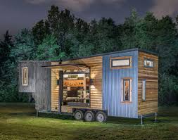 Family Of Three S Incredible Tiny Home Built By New Frontier Tiny Homes Tiny House Trailer Tiny House Design Tiny House On Wheels