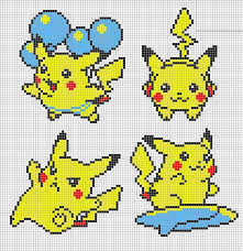 Free cross stitch picachu patterns. Free Premium Templates Pokemon Cross Stitch Cross Stitch Pixel Art Pokemon