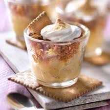 Recette De Verrine De Compote De Pommes Et Poires Aux The De Lu Facon Crumble Recette Recette Compote De Pomme Recettes De Cuisine