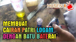 Setrika wajah menggunakan teknologi mikroelektronik tinggi, dengan kata lain alat ini dapat menyalurkan komponen nutrisi pada. Tips Rahasia Membuat Cairan Patri Logam Dengan Campuran Batu Baterai Youtube