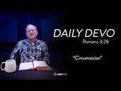 This Devo is on Circumcision - Romans 3:28 | Daily Devo - YouTube
