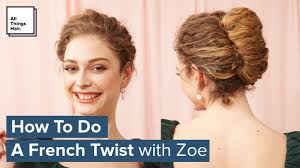 Keep your french twist modern by letting the imperfections fall and letting your natural texture take its course. French Twist A New Style To Try At Home All Things Hair Us