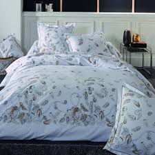 Check spelling or type a new query. Housse De Couette Motif Plumes En Percale De Coton Tradilinge