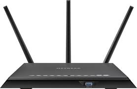 Netgear Nighthawk Ac1900 Dual Band Wi Fi 5 Router Black R7000 100nas Netgear Wifi Router Gigabit Router