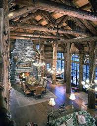 Use any of these designs as a jumping off. Top 60 Best Log Cabin Interior Design Ideas Mountain Retreat Homes Cabin Interior Design Log Cabin Interior Rustic House