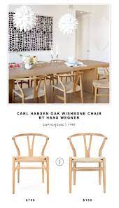 carl hansen oak wishbone chair by hans wegner copycatchic wishbone chair dining dining room design wishbone chair