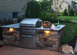 Side bar that seats 4 comfortably. Backyard Bbq Station Ideas Novocom Top