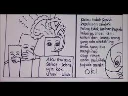 Berikut adalah contoh cerpen kehidupan sehari hari karya ayu churiyatul jannah dengan judul hitam. Menggambar Komik Tema Kesehatan Judul Sayangi Keluarga By Darwis Art