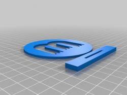 It is best known for its football department, but other departments include badminton, handball. Vw Wolfsburg Logo 3d Models Stlfinder