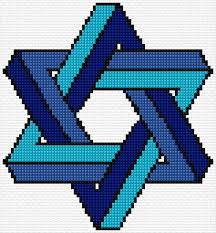 A star cross stitch patte… a star cross stitch pattern. Ann Logan 10 Free Patterns Online Star Of David 3084