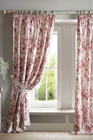 So, it's not too late to get new and better bedroom curtain for your place. Cabbages Roses Paris Rose Pencil Pleat Curtains Red Curtains Pencil Pleat Red Curtains