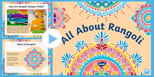 Dipal S Diwali All About Rangoli Powerpoint Teacher Made The festival of colours is almost here and what better than making it more colourful with rangoli designs. rangoli powerpoint