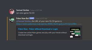 Install the pokerstars poker client. Poker Now Poker Club Discord Bot