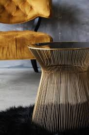 Hampstead Gold Side Table 150 Rocket St G Https Www Rockettstgeorge Co Uk Furniture Table Gold Side Table Round Glass Coffee Table Gold Glass Coffee Table