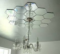 15 Expensive Looking Lighting Ideas That You Can Make Yourself Ceiling Medallions Mirror Ceiling Diy Mirror