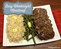 These side dishes will perfectly complement your classic meatloaf dinner. College Lessons In Love Cooking Recipe Easy Weeknight Meatloaf This Pilgrim Life