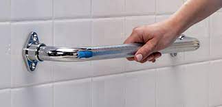 The side bar should be 42 inches long and extend at least 54 inches from the back wall. Knurled Chrome Grab Bars With Rotating Flanges Access Abilities