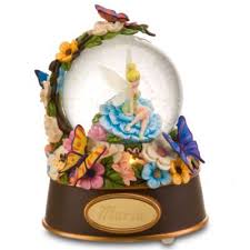 Disney Tinker Bell Enchanted Evening Snowglobe Snow Globes Disney Snowglobes Christmas Snow Globes