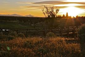 Powell butte sunset looking west at the cascade range and mt jefferson from the top of powell butte may 19, 2018.produced with cyberlink powerdirector 15. Sunset At Resort Picture Of Brasada Ranch Powell Butte Tripadvisor