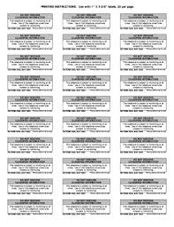 Gift labels (8 per page) create your own gift labels with this geometric template. 23 Printable 8 Labels Per Page Template Forms Fillable Samples In Pdf Word To Download Pdffiller