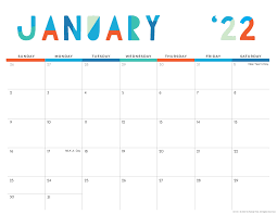 Printable calendar 2022 templates are available on this website. 2021 And 2022 Colorful Printable Calendar For Moms Imom