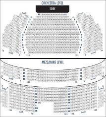 Studio 54 Theatre Seating Chart