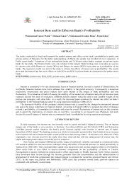 Bank lending rate in malaysia decreased to 3.45 percent in april from 3.47 percent in march of 2021. Pdf Interest Rate And Its Effect On Bank S Profitability
