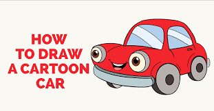 Get 10 free shutterstock images. How To Draw A Cartoon Car Easy Step By Step Drawing Guides