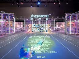 直擊nike force 新力場 特別活動現場 exhibition booth design window display retail nike retail