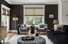 Heidi Caillier Design Seattle Interior Designer Black Living Room Seattle Homes Living Room Design Inspiration