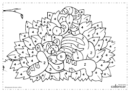 Dibujos Para Colorear Con Numeros