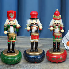 Cheap music boxes, buy quality home & garden directly from china suppliers:nutcrackers music box wooden nutcracker musical box decoration wood christmas decoration household gift enjoy free shipping worldwide! 32cm Wooden Guard Nutcracker Soldier Toy Music Box Christmas Decorations Xmas Gift Alexnld Com