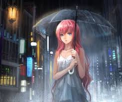 The best gifs are on giphy. Anime Girl Standing In The Rain Posted By Sarah Simpson