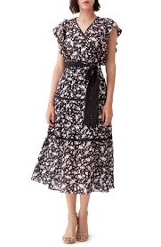 Flowers by zoe pink smiley tie dye thermal. Shop Dvf Lucia Cotton Midi Skirt In Tulle Flower Small