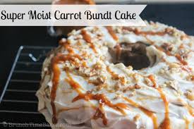 My husband and our two young children . Super Moist Carrot Bundt Cake With Cream Cheese Frosting Gimme Delicious