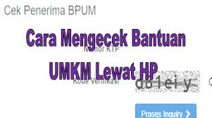 Bantuan ini menyasar 12 juta usaha mikro kecil dan menengah (umkm). Cara Mengecek Blt Umkm Bri Lewat Hp Di Eform Bri Co Id Go Bizz Com