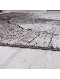 Eine schnelle lieferung überall in deutschland möglich. Paco Home Edler Designer Teppich Wohnzimmer Holzstamm Baum Optik Natur Grau Braun Beige Klingel