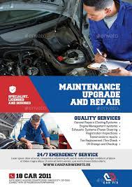 Car And Auto Mechanic Flyer Auto Car Flyer Mechanic Car Mechanic Transmission Repair Mechanic