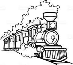 Old Choo Choo Train Vector Cartoon Clipart Design Illustration Train Drawing Train Coloring Pages Train Vector